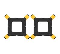 LT Easiyl 2X Soportes para Ventilador de Refrigeración de CPU para Computadora de Escritorio Compatible con LGA1700 LGA1200 LGA115x 91 X 13,7 Mm Placa Posterior Ajustable para Placa Base
