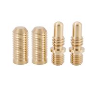LT Easiyl 2X Tornillos de Extensión para Taco de Billar de Cobre Aptos para La Mayoría de Tacos de Billar.