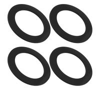 LT Easiyl 4 Arandelas de Goma para Desagüe (70 X 49 X 3 Mm) para Sellar La Conexión entre La Salida de Drenaje Y El Tubo de Drenaje.