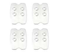 LT Easiyl 4 clips para zapatos de ciclismo compatibles con Shimano SPD SM-SH51 SM-SH52 SM-SH55 SM-SH56 29,4 x 39,3 mm, zapatos de bicicleta