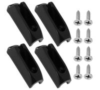 LT Easiyl 4 Cornamusas Autoblocantes para Barcos con Tornillos Aptas para Cuerdas de hasta 4 Mm.