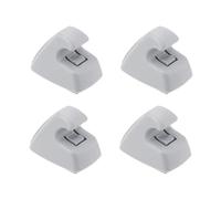 LT Easiyl 4 Piezas De Soporte para Visera Solar Retenedor De Techo Gancho Deflector De Plástico Compatible con Chevrolet Compatible con Cruze Grey 95994975