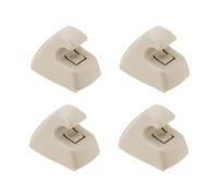 LT Easiyl 4 Piezas De Soporte para Visera Solar Retenedor De Techo Gancho Deflector De Plástico Compatible con Chevrolet Compatible con Cruze Beige 95994975