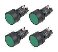 LT Easiyl 4 Pulsadores Verdes de 22 Mm Y 3 Pines NO XB2-EA131 36 V/10 A con Reinicio Momentáneo Aptos para Equipos Eléctricos Industriales