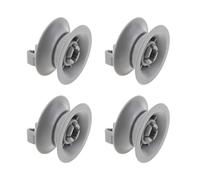 LT Easiyl 4 rodillos para estante superior de lavavajillas 00611666 PS8727423, accesorios para lavavajillas, ruedas de cesta superior compatibles con lavavajillas Bosch