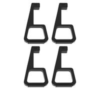 LT Easiyl 4 soportes horizontales para consola de juegos, soporte simple para evitar resbalones, enfriamiento, pies, compatible con Sony PS4 Slim color negro