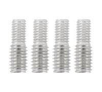 LT Easiyl 4 tornillos reductores de rosca de acero inoxidable 304 de doble rosca para scooter, bicicleta, juguete, ventilador y teclado (M6 x 8 mm a M5 x 8 mm)