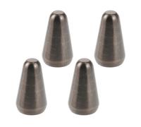 LT Easiyl 4pcs Interruptor de Pastilla de 5 Posiciones para Guitarra Perilla de Interruptor Compatible con Fender Strats Compatible con Guitarras ST Compatible con Oak Grigsby (Negro Metalizado)