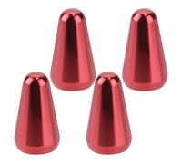LT Easiyl 4pcs Interruptor de Pastilla de 5 Posiciones para Guitarra Perilla de Interruptor Compatible con Fender Strats Compatible con Guitarras ST Compatible con Oak Grigsby (Rojo)