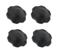 LT Easiyl 4pcs Tornillos de Mariposa para Casco de Fútbol M4 Tornillos de Mariposa para Correa de Barbilla Compatible con Riddell SpeedFlex Cascos Color Negro (Longitud de Rosca de 5 Mm)