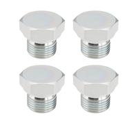 LT Easiyl 4x Conectores Macho BSP de 1/2" para Puertos Hidráulicos