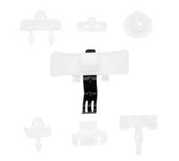 LT Easiyl 5 juegos de clips de fijación de panel lateral de puerta compatibles con Mercedes Benz W124 A124 C124 S124 Clase E