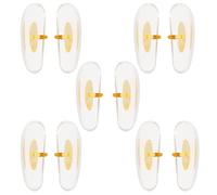 LT Easiyl 5 Pares de Almohadillas Nasales de Repuesto de 16 Mm para Gafas Compatible con Ray Ban 3025 3447 3016 3030 3026 Doradas