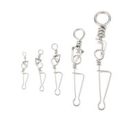LT Easiyl 50 conectores giratorios italianos giratorios de pesca de cambio rápido 1# 2# 3# 4.5# 5#