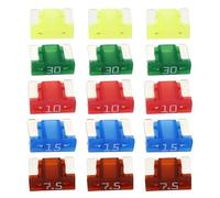 LT Easiyl 50 Fusibles de Cuchilla BFLP para Coche 7,5 A 10 A 15 A 20 A 30 A 58 V 11 X 8,8 Mm Utilizados en Sistemas de Fusibles Eléctricos Automotrices
