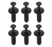 LT Easiyl 50 Piezas Remaches de Plástico Expandibles para Coche de 6mm Adecuados para Parachoques Guardabarros Puertas Y Paneles Interiores