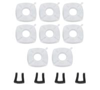 LT Easiyl 8 filtros de agua de repuesto para perros y gatos, filtro de fuente de 10 x 10 cm, compatible con dispensador de cuenco de agua para perros de 4 litros con 4 esponjas