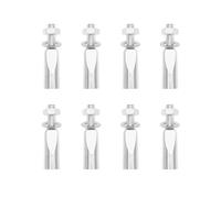 LT Easiyl 8 pasadores de bicicleta de 9,5 x 42 mm, cuñas de rodamiento de pie, llave de manivela, accesorios de bicicleta, rueda de cadena para ciclomotor