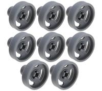 LT Easiyl 8 piezas Cesta de cubiertos para lavavajillas Rodillo inferior WD12X10231 Cesta de cubiertos para lavavajillas Rueda inferior 1263942 AP3994981 PS1481883 Rueda de cesta para lavavajillas