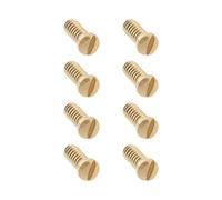 LT Easiyl 8x Tornillos Ranurados para Tapa Trasera de Reloj de Acero Inoxidable de 3,0 X 1,0 Mm Tornillos de Reparación de Relojes Compatible con Cartier W69005Z2 Relojes (dorado)