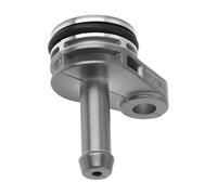 LT Easiyl Accesorios de aluminio para tuberías de refrigerante automotriz 06K121143 compatibles con VW MQB