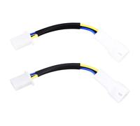 LT Easiyl Arnés de Cableado para Faro Delantero de 3 Pines con Forma Triangular de 10 Cm Compatible con Yamaha Banshee 350 YFZ350 1995-2001