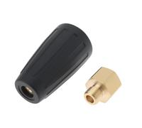 LT Easiyl Boquilla de rotor 040 con adaptador de latón M18 x 1,5 mm 276 bar compatible con limpiador de alta presión Karcher HD