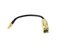 LT Easiyl Cable Adaptador de Antena Radio Satelital para Automóvil Fakra K Compatible con XM Sirius Antena GPS Satelital Antena de Audio gsm