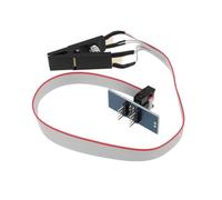 LT Easiyl Cable Adaptador de Placa de Programador con Clip de Prueba SOIC16 SOP16 A DIP8 para Programación Y Lectura de IC de BIOS EEPROM