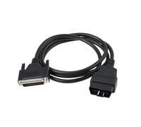 LT Easiyl Cable Lector de Código OBD2 de 1,5 M con Conector DB25 Y Extensión de Diagnóstico Compatible con INNOVA 3100 3110 3120 3130C 3140 3150
