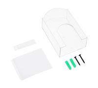 LT Easiyl Cubierta Impermeable para Timbre Botón de Timbre Cubierta para Lluvia Cubierta Protectora Transparente para Máquina de Asistencia Máquina de Control de Acceso Timbre Inalámbrico 116x72x40mm