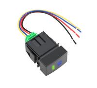 LT Easiyl Interruptor de empuje de luz antiniebla de coche de 4 polos de 12 V con luces de fondo LED compatible con Honda Odyssey compatible con Honda Accord