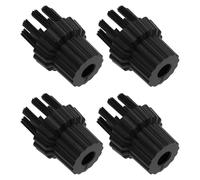 LT Easiyl Juego de 4 cepillos de nailon de repuesto con rosca M8 compatibles con mopas de vapor H20 X5, limpieza multisuperficie