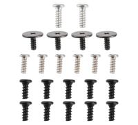LT Easiyl Juego de 40 tornillos de reparación de consola, juego completo de tornillos de cabeza estándar Phillips compatible con P S P-2000 3000