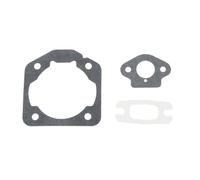LT Easiyl Kit de cilindro de motosierra y juntas de admisión y escape compatible con motosierra Husqvarna 50 51 55 Rancher