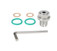 LT Easiyl M14.1-1.5x15MM Tapón de drenaje de aceite autorroscante Kit de reparación para automóviles, SUV, camiones ligeros