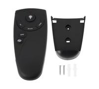 LT Easiyl Mando a distancia inalámbrico para ventilador de techo con soporte UC7083T compatible con Hampton Bay con botón de marcha atrás, color negro