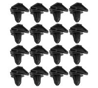 LT Easiyl OE1692599 - Juego de 30 protectores de faldón lateral para carrocería de coche, color gris y negro, con hebilla fija y retenedor de cubierta de umbral de puerta, compatible con Ford New