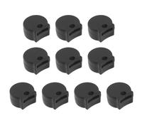 LT Easiyl Paquete de 10 almohadillas protectoras de goma para clarinete, accesorios de protección adecuados para la mayoría de clarinetes, color negro