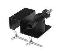 LT Easiyl Soporte de canalón para panel solar, aleación de aluminio, ABS, resistente a la intemperie, montaje de fuente de alimentación, versiones de panel solar compatible con Arlo HD/Light/Utra/Pro