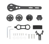 LT Easiyl Soporte de Fibra de Carbono para Ciclocomputador GPS de Bicicleta Compatible con Garmin Y Compatible con Bryton Manillar Integrado de 165 Mm