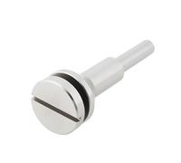 LT Easiyl Soporte para discos de corte pequeño BO6/1004 diámetro de orificio 10 mm y diámetro del eje 6 mm acero inoxidable 304