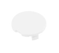 LT Easiyl Tapa del Gancho de Remolque del Parachoques Trasero (4538850126 4538854500) Compatible con Smart Fortwo 453 (2016-18) Color Blanco