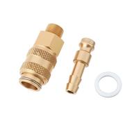 LT Easiyl Tubo de conexión de agua de liberación rápida de 1/8 Bsp, cola de 6 mm para carrito de conducción tierno