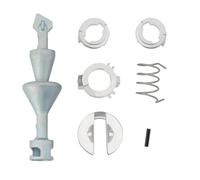 LT Easiyl Un juego de reparación de cerradura de puerta delantera izquierda o derecha compatible con BMW Serie 3 E90 E91 E92 E93 Longitud de la hélice 78 mm Kit de reparación de cilindro de bloqueo