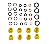 LTADX Junta tórica Compatible con Boquilla de Manguera Karcher Lance Junta tórica de Repuesto 2.640-729.0 Lavadora a presión de Junta tórica de Goma for K2 K3 K4 K5 K6 K7 (Color : AS SHOWN-01, Size