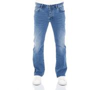 LTB Pantalones Vaqueros para Hombre, Pantalones Vaqueros básicos, de algodón Vaquero, elásticos, Cintura Profunda, Cletus Wash (52270), 32W x 36L