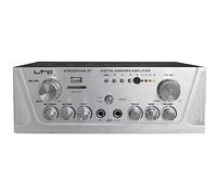LTC - ATM2000USB-BT - Amplificador estéreo 2 x 50 W - USB, SD y Bluetooth - Plata