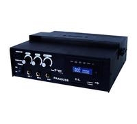 LTC PAA60USB Amplificador PA Karaoke USB SD MP3-12V