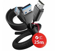 LTC PRO Cable Tube 10 | Kabelschlauch, schwarz, 25 Meter, 10mm Durchmesser (PRO 5111) Nuevo